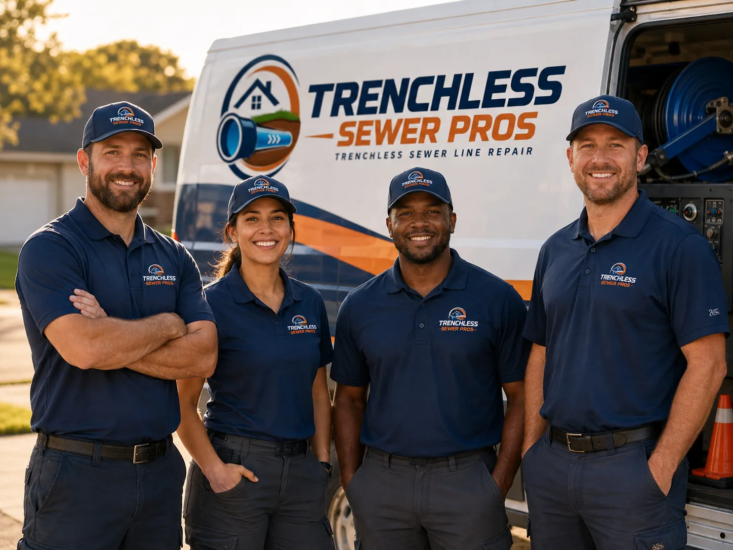 Trenchless Sewer Repair company in Liverpool, TX